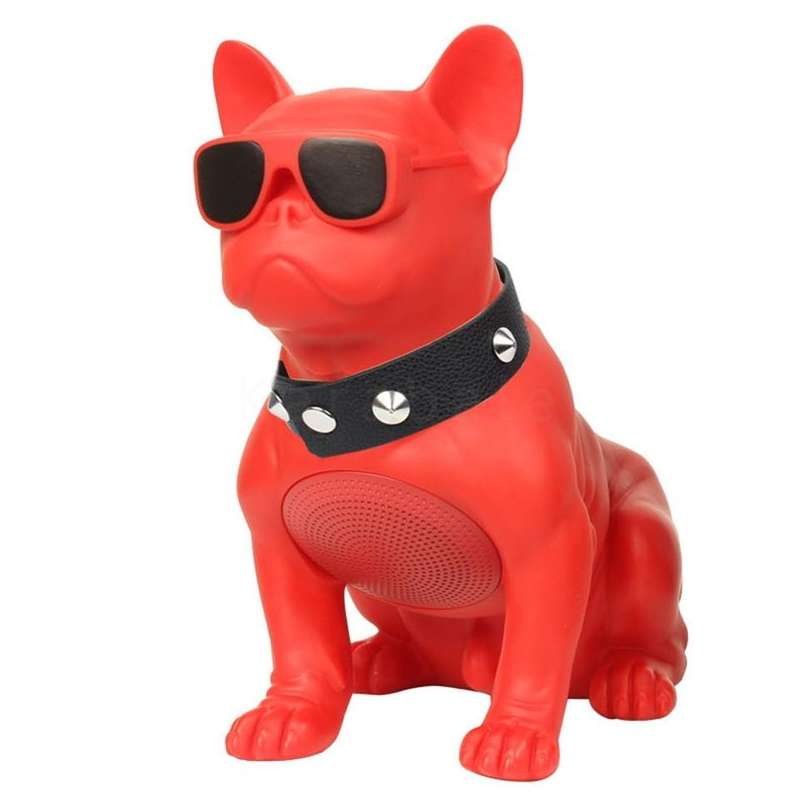 CH-M10 Bulldog Shape Stereo Wireless Bluetooth Speaker, Support TF Card / U Disk / FM