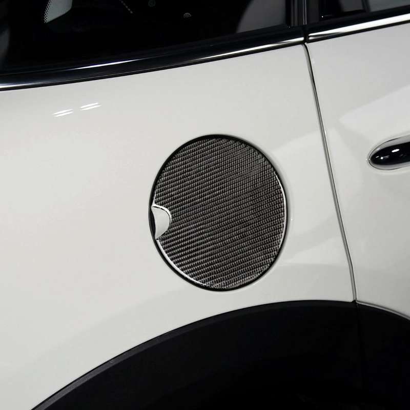 Car Fuel Tank Cover Carbon Fiber Decorative Sticker for BMW Mini Cooper R50 / R52 / R55 / R56 / R...