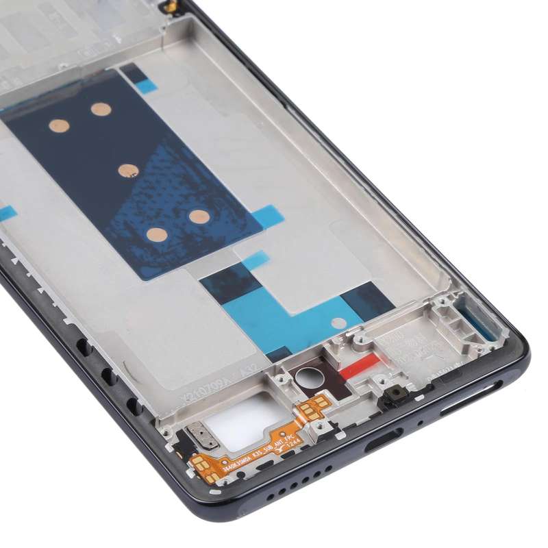 Original Front Housing LCD Frame Bezel Plate for Xiaomi 11T / 11T Pro 21081111RG 2107113SG (Black)