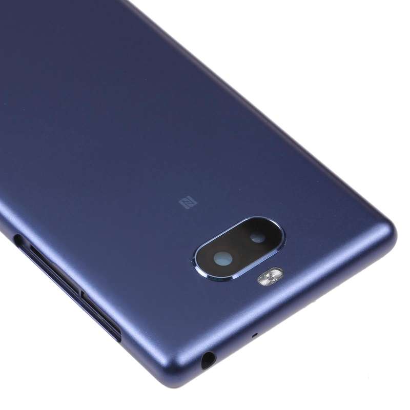 For Sony Xperia 10 Original Battery Back Cover(Blue)