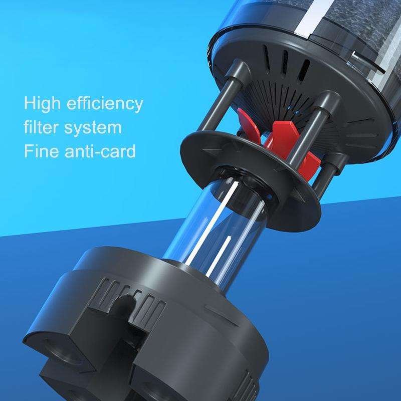 ZHIYANG Fish Tank Toilet Filter Bucket Fish Manure Collection Filter Pump, Specification: ZY-Y01