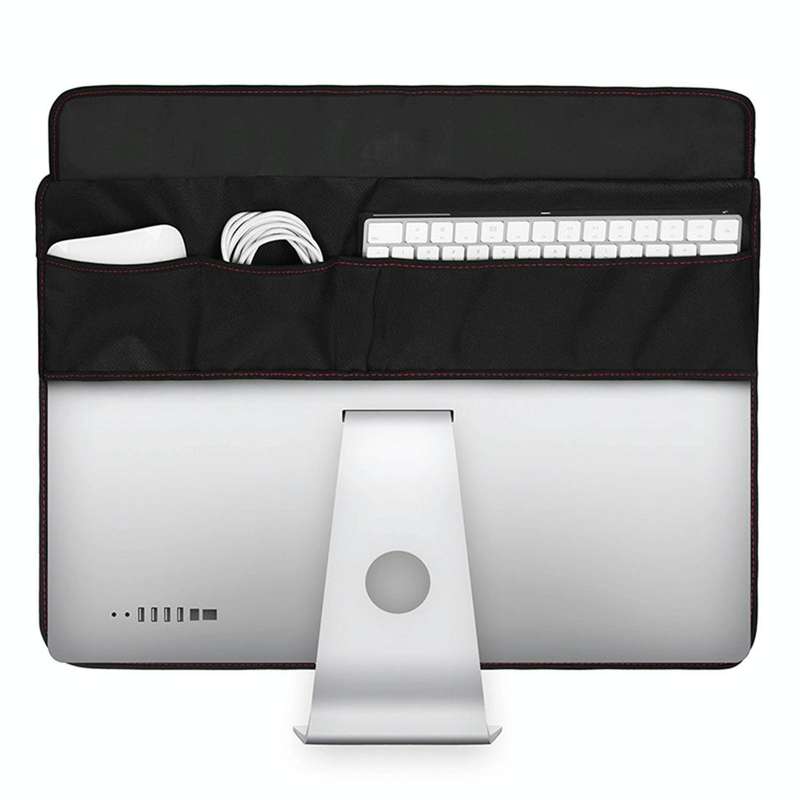 For 27 inch Apple iMac Portable Dustproof Cover Desktop Apple Computer LCD Monitor Cover with Poc...