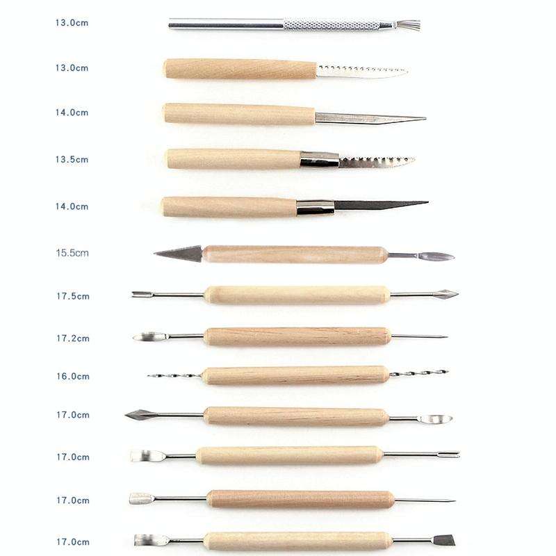 32 In 1 Pottery Tool Set Pottery Clay Stone Carving Knife DIY Clay Combination Tool