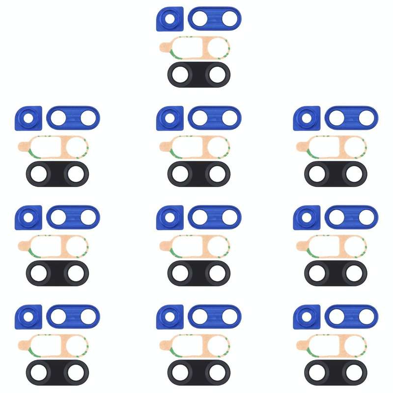 For Huawei Nova 4 10pcs Camera Lens Cover (Blue)
