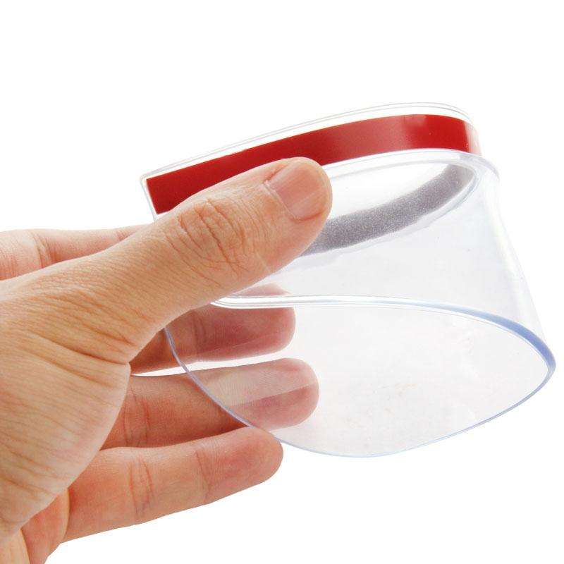 2 PCS Flexible Shielding Rain Board Sun Visor Shade Rearview Mirror for Car Rearview Mirrors(Tran...