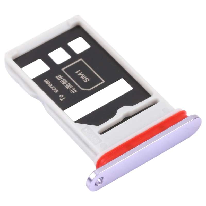 SIM Card Tray + SIM Card Tray for Huawei Nova 8 Pro 5G (Purple)