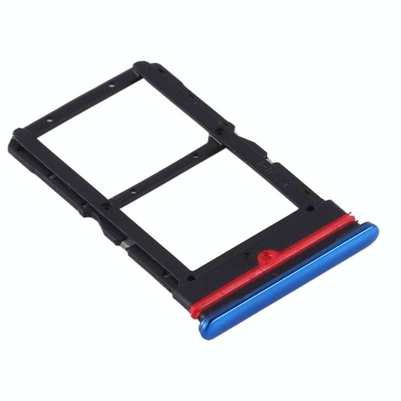 SIM Card Tray + SIM Card Tray for Xiaomi Mi 10 Lite 5G (Blue)