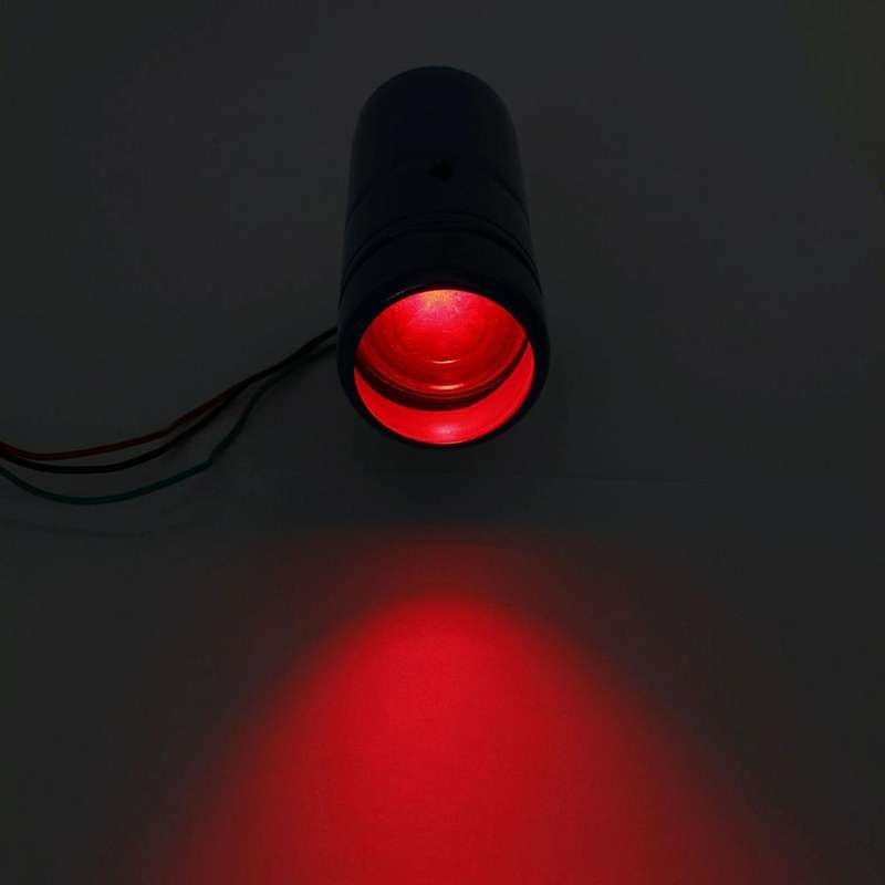 Universal Car / Motorcycle Red Light Led Adjustable Tachometer RPM Tacho Gauge Pro Shift Light