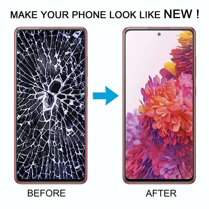 For Samsung Galaxy S20 FE SM-G780F 6.43 inch OLED LCD Screen Digitizer Full Assembly with Frame (...