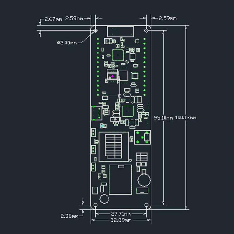 TTGO T-Beamv1.0 ESP32 Chipset Bluetooth WiFi Module 433MHz LoRa NEO-6M GPS Module with SMA Antenn...