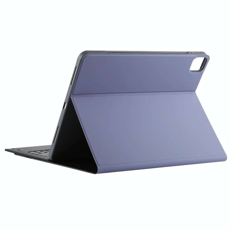 T129 Detachable Bluetooth Black Keyboard Microfiber Leather Tablet Case for iPad Pro 12.9 inch (2...