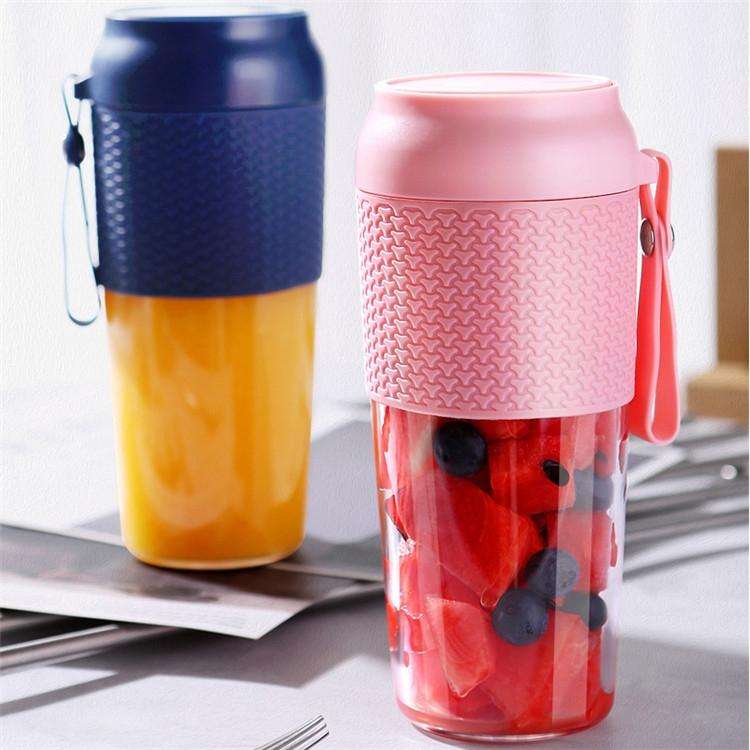 Portable Juicer Mini Electric Blender Portable Juicer(Navy Blue)