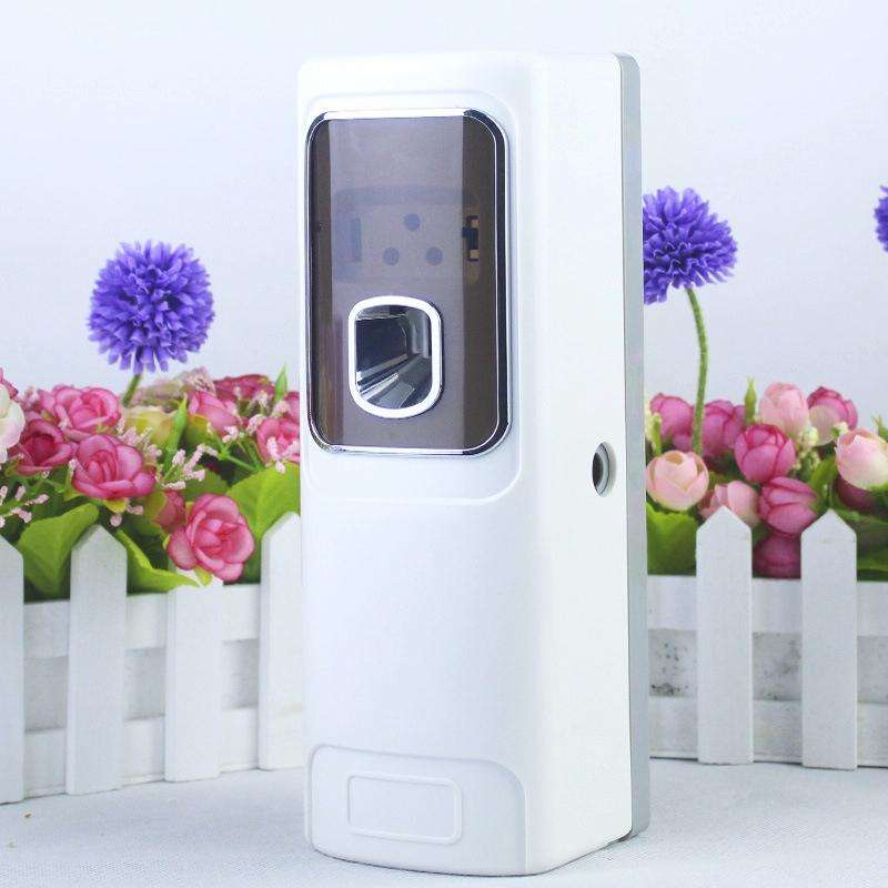 Automatic Light Sensor Spraying Machine Toilet Timed Fragrant Machine(White)