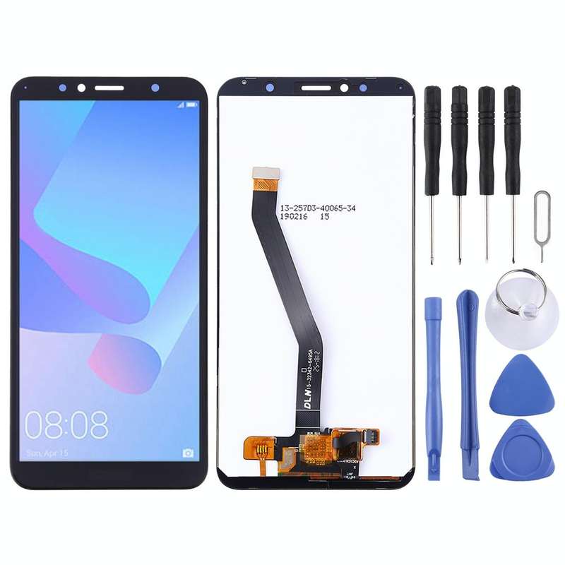 OEM LCD Screen for Huawei Y6 Prime (2018) with Digitizer Full Assembly (Black)