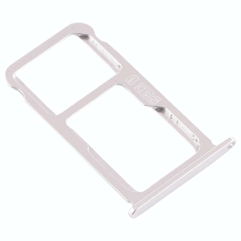 SIM Card Tray + SIM Card Tray / Micro SD Card Tray for Nokia  X7 / 8.1 / 7.1 Plus / TA-1131(Silver)