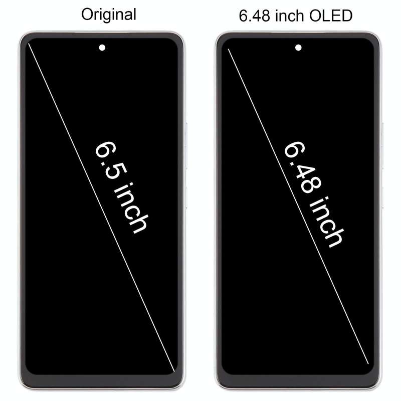 For Samsung Galaxy A53 5G SM-A536 6.48 inch OLED LCD Screen Digitizer Full Assembly with Frame (G...