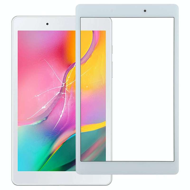 For Samsung Galaxy Tab A 8.0 (2019) SM-T295 (LTE Version) Front Screen Outer Glass Lens with OCA ...