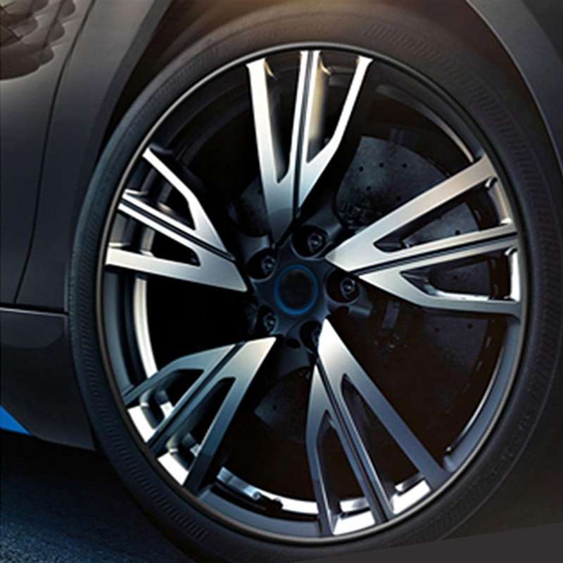 Universal Decorative Scratchproof Stickup 8M Flexible Car Wheel Hub TRIM Mouldings Decoration Str...