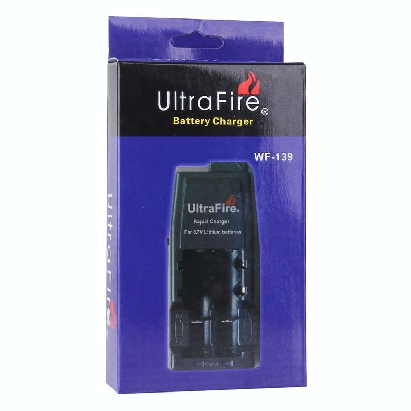 UltraFire Rapid Battery Charger 14500 / 17500 / 18500 / 17670 / 18650, Output: 4.2V / 450mA , EU ...