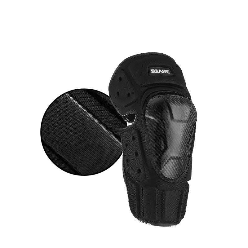 SULAITE Off-Road Motorcycle Windproof Warmth Drop-Proof Breathable Carbon Fiber Protective Gear, ...