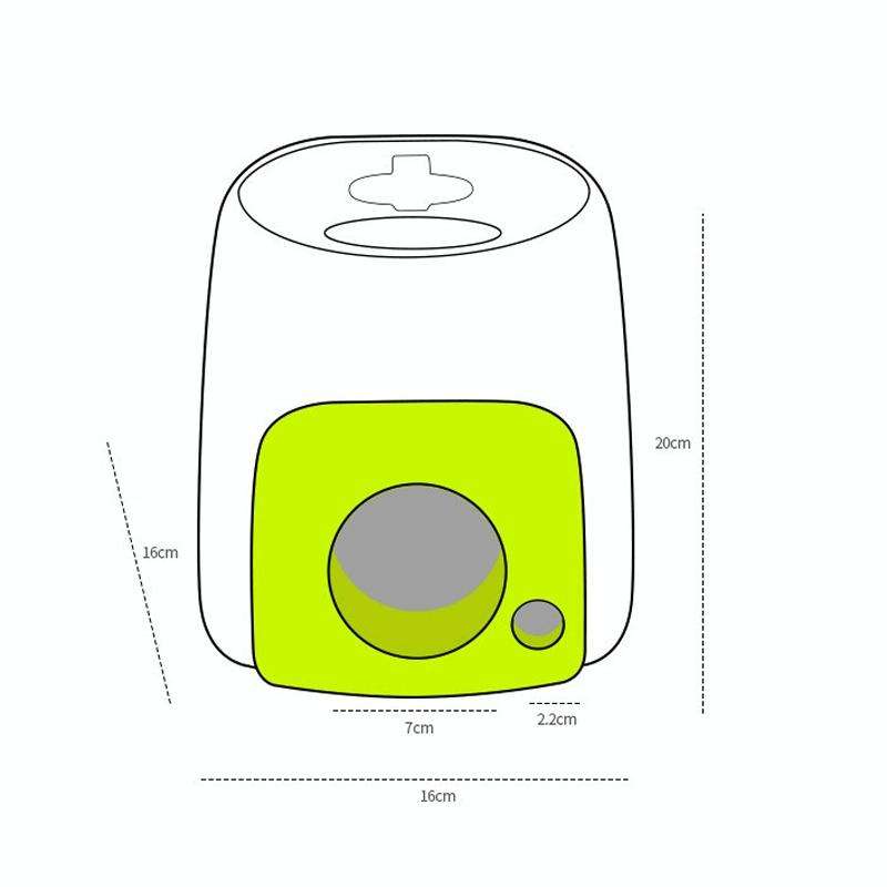 AFP Tennis Food Reward Machine Leaky Feeder Dog Smart Feeding Machine Toy(Green+1 Ball)