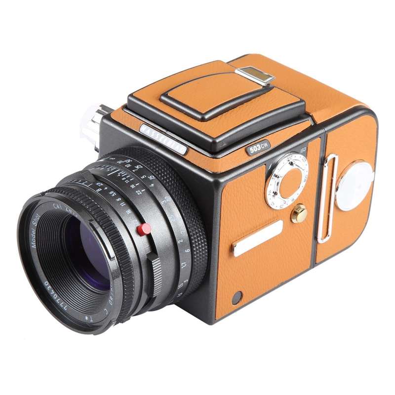For Hasselblad 503CW Non-Working Fake Dummy Camera Model Photo Studio Props(Brown Black)