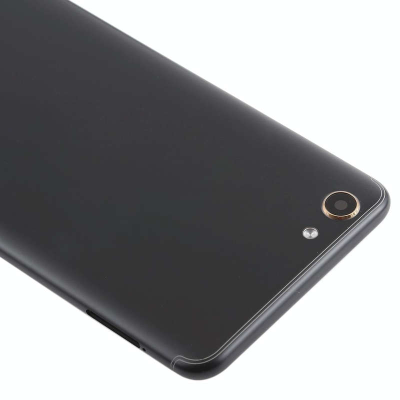 For Vivo Y71 Back Cover with Camera Lens Side Keys (Black)
