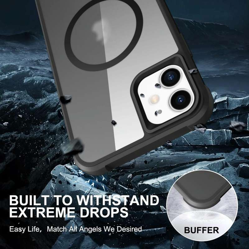 For iPhone 11 MagSafe Magnetic Phone Case(Black)