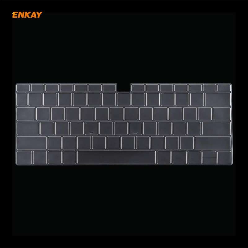 For Huawei MateBook D 14 inch / D 15.6 inch ENKAY Ultrathin Soft TPU Keyboard Protector Film, US ...