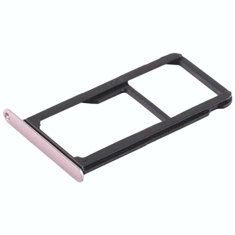 SIM Card Tray + SIM Card Tray / Micro SD Card Tray for Huawei Nova Lite (Pink)