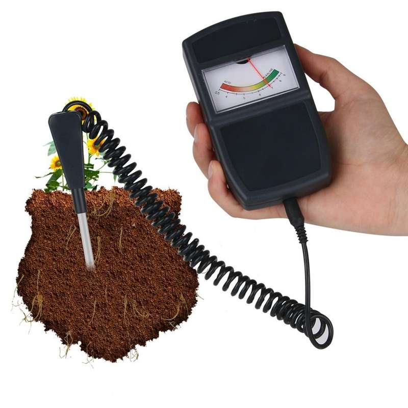 RZ94 Soil Moisture PH Meter Humidity Detector Digital PH Meter Soil Monitor Hygrometer Gardening ...