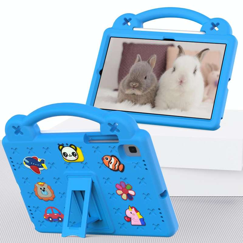 For Samsung Galaxy Tab S6 10.5 2019 T860/T865 Handle Kickstand Children EVA Shockproof Tablet Cas...