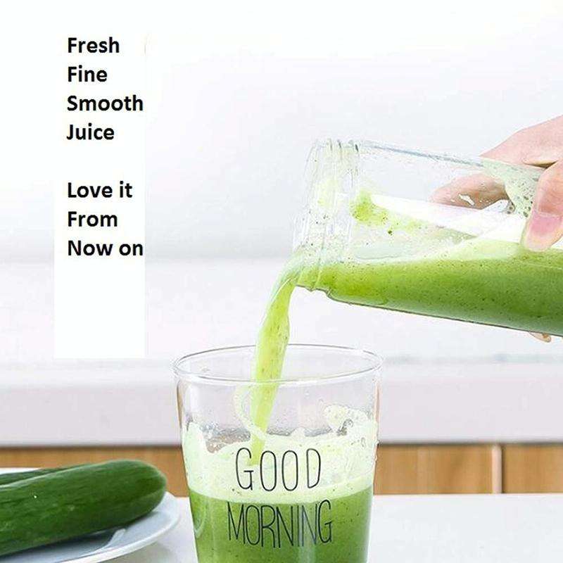 USB Rechargeable Electric Automatic Vegetable Fruit Citrus Orange Juice Maker Cup Mixer Bottle (3...