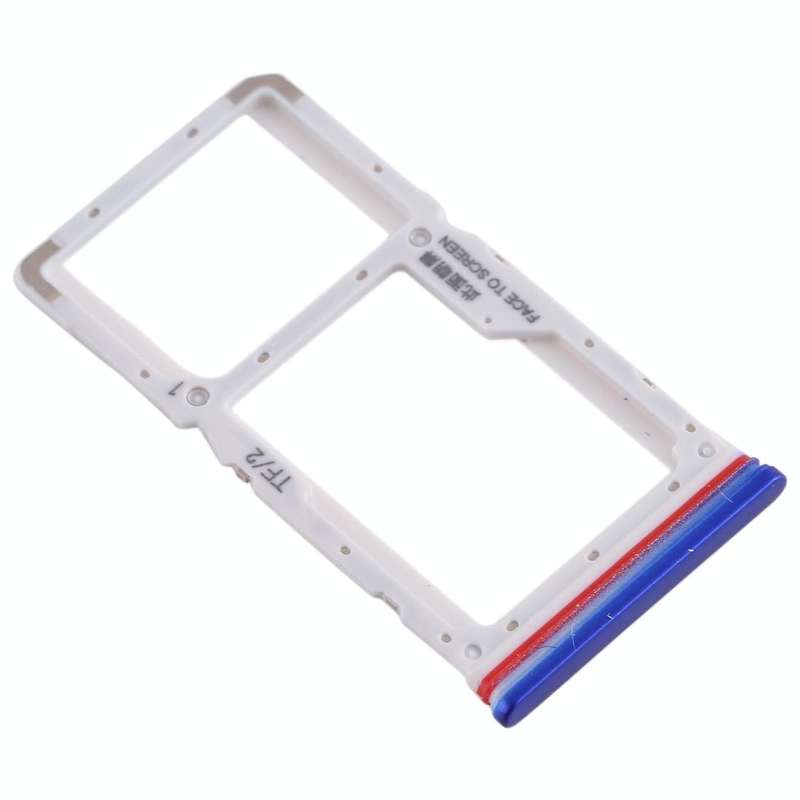 SIM Card Tray + SIM / Micro SD Card Tray for Xiaomi Redmi K30 4G(Blue)
