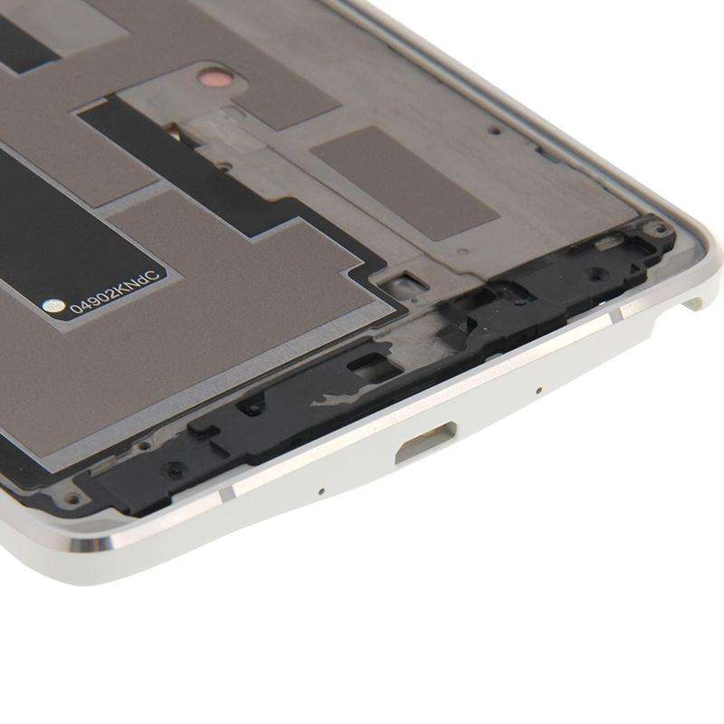 For Galaxy Note 4 / N910F Full Housing Cover (Front Housing LCD Frame Bezel Plate + Middle Frame ...
