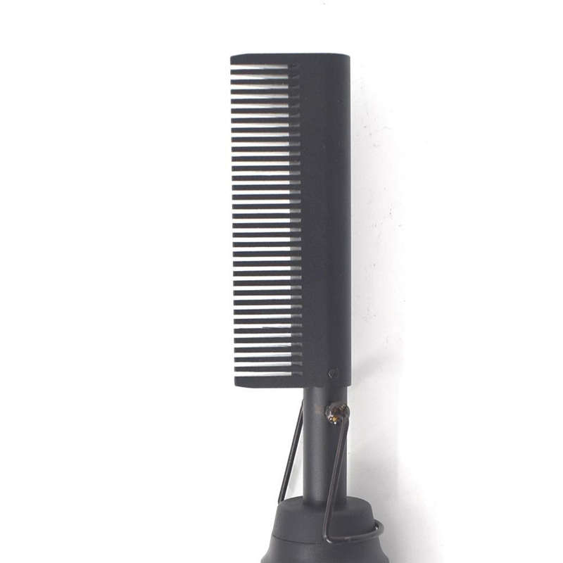 Multifunctional Comb Dry And Wet Dual-Use Curly Hair Straightening Stick Electric Perm Comb EU Pl...