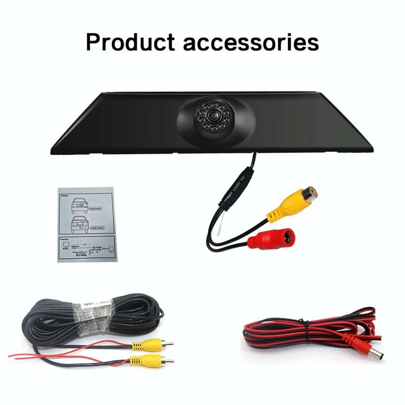 PZ474 Car Waterproof 170 Degree Brake Light View Camera for Iveco Daily 4 Gen