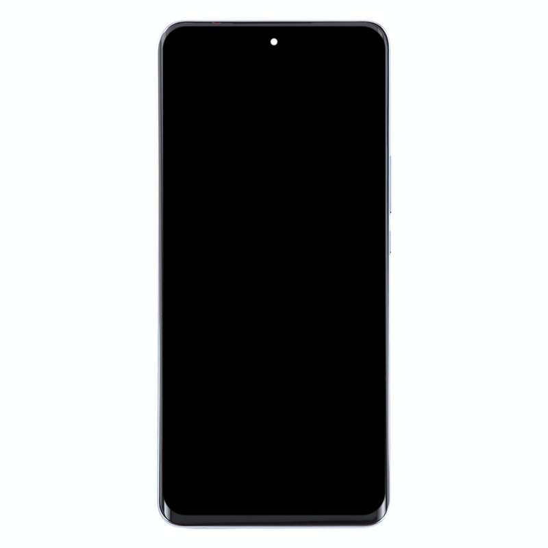 For Honor X50 Original LCD Screen Digitizer Full Assembly with Frame (Silver)