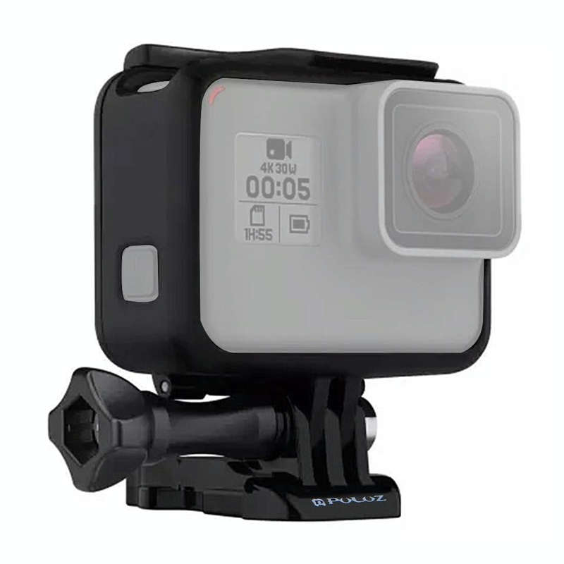 PULUZ ABS Plastic Housing Shell Frame Mount Protective Case Cage with Pedestal and Long Screw for...