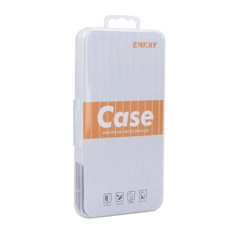 For ZTE Blade A73 4G ENKAY Clear TPU Shockproof Anti-slip Phone Case
