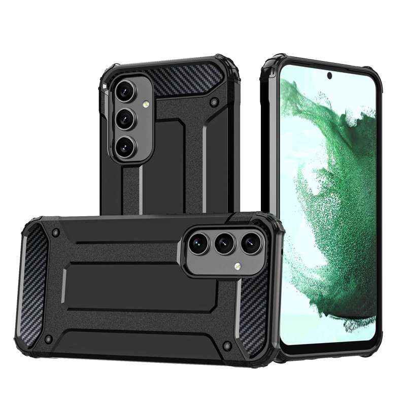 For Samsung Galaxy A54 5G Magic Armor TPU Hard PC Phone Case(Black)