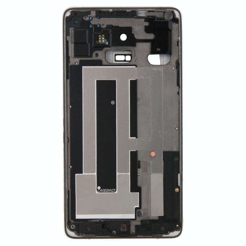 For Galaxy Note 4 / N910V Full Housing Cover (Front Housing LCD Frame Bezel Plate + Middle Frame ...