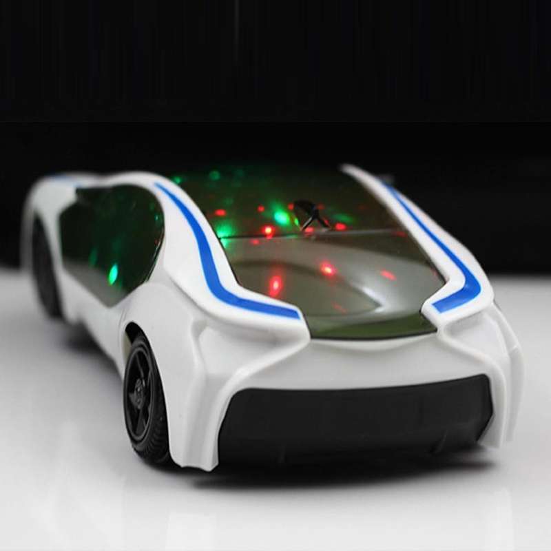 3D Supercar Style Electric Toy With Wheel Lights Music Singing Kids Boys Girls Gift Electric Univ...
