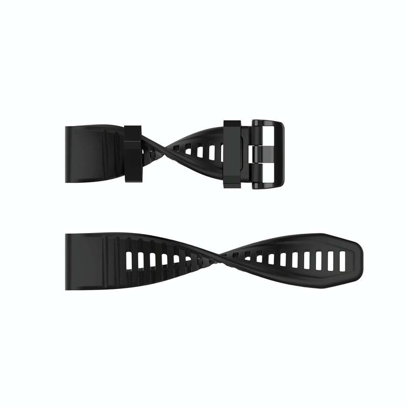 For Garmin Fenix 6 22mm Smart Watch Quick Release Silicon Watch Band(Midnight Blue)