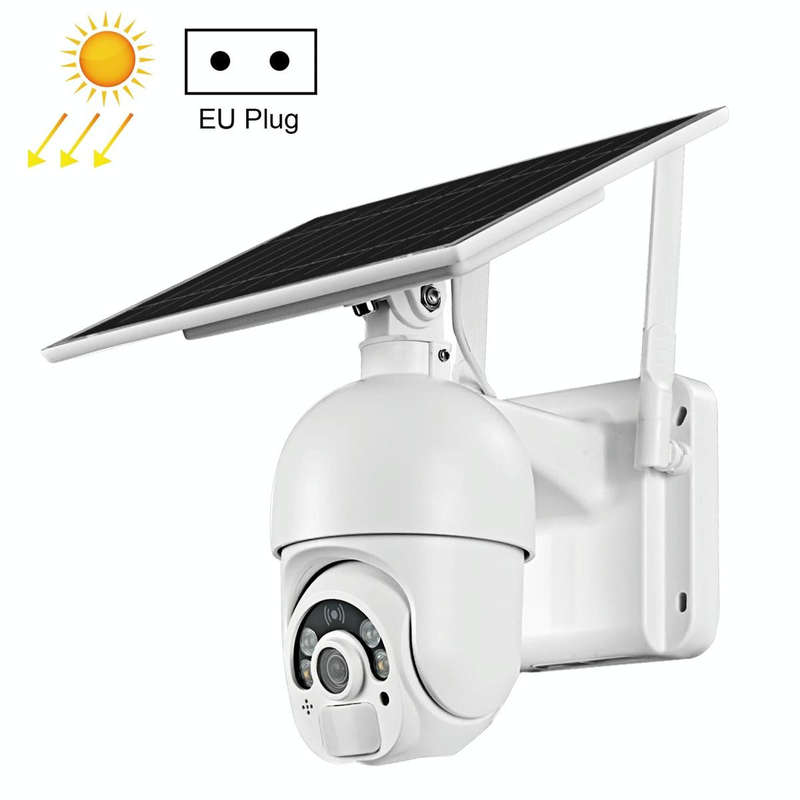 T22 1080P Full HD Solar Powered 4G Network EU Version Camera, Support PIR Alarm, Night Vision, Tw...