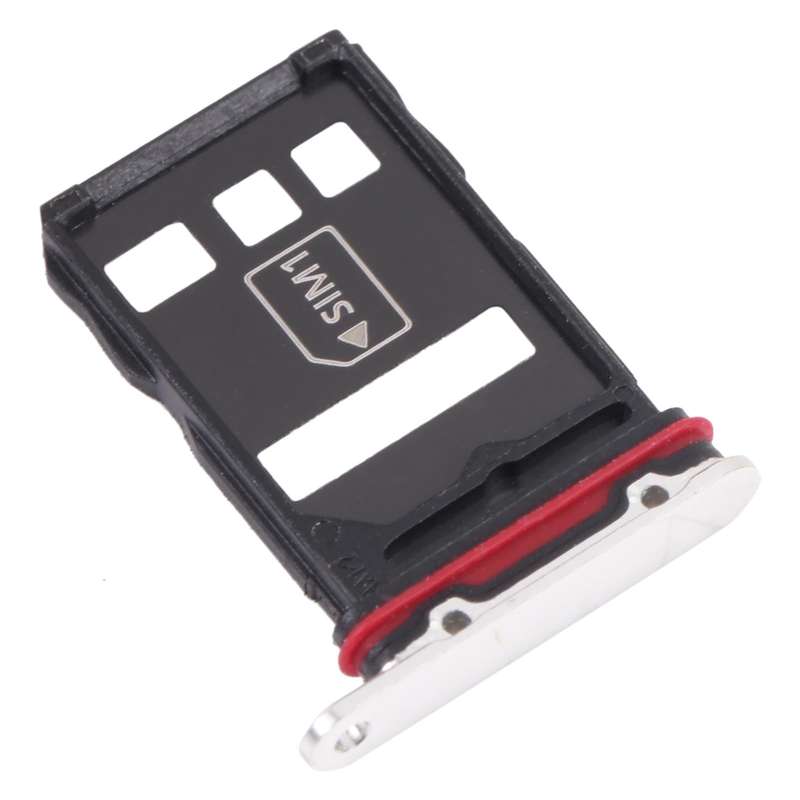 SIM Card Tray + NM Card Tray for Huawei P50 Pro (White)