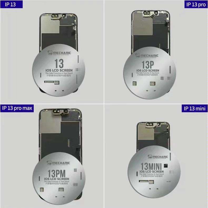 Mechanic UFO LCD Screen Flex Cable Protection and Reballing Planting For iPhone 13 Pro Max