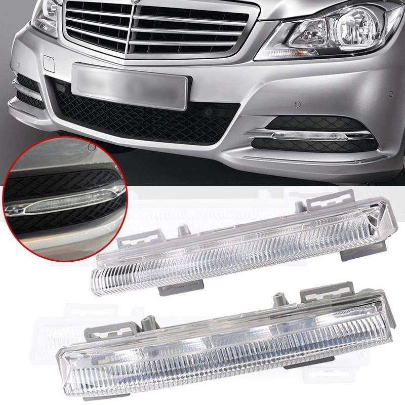 2 PCS DC12V / 10W / 6000K Car Front Bumper Fog Light / Daytime Running Lamp A2049068900 / A204906...