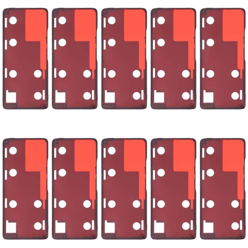 10 PCS Back Housing Cover Adhesive for Xiaomi Redmi Note 10 Pro