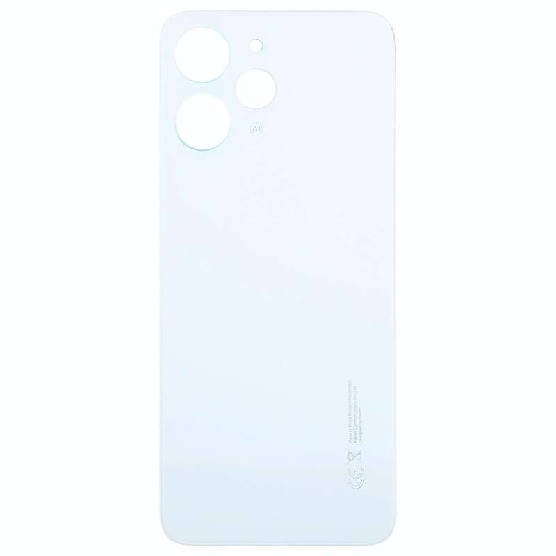 For Xiaomi Redmi 12 4G OEM Glass Material Battery Back Cover(White)